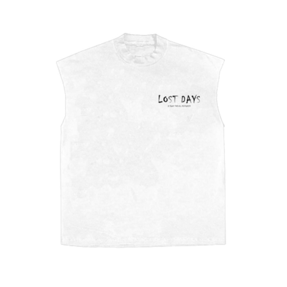 T-Cut Shirt - White | Lost Days